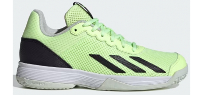 Chaussure Enfant Adidas Court Flash Vert Toutes surfaces