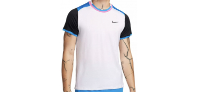 T-Shirt Homme Nike Court Dri-Fit Advantage Blanc 
