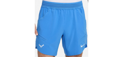 Short Homme Rafa NikeCourt Dri-FIT ADV Melbourne Bleu