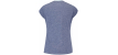 T-Shirt Enfant Babolat Play Cap Sleeve Blanc Bleu Chiné 