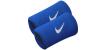 Poignets éponges Nike double Bleu Royal