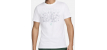 T-Shirt Homme Nike Court Coton Blanc 